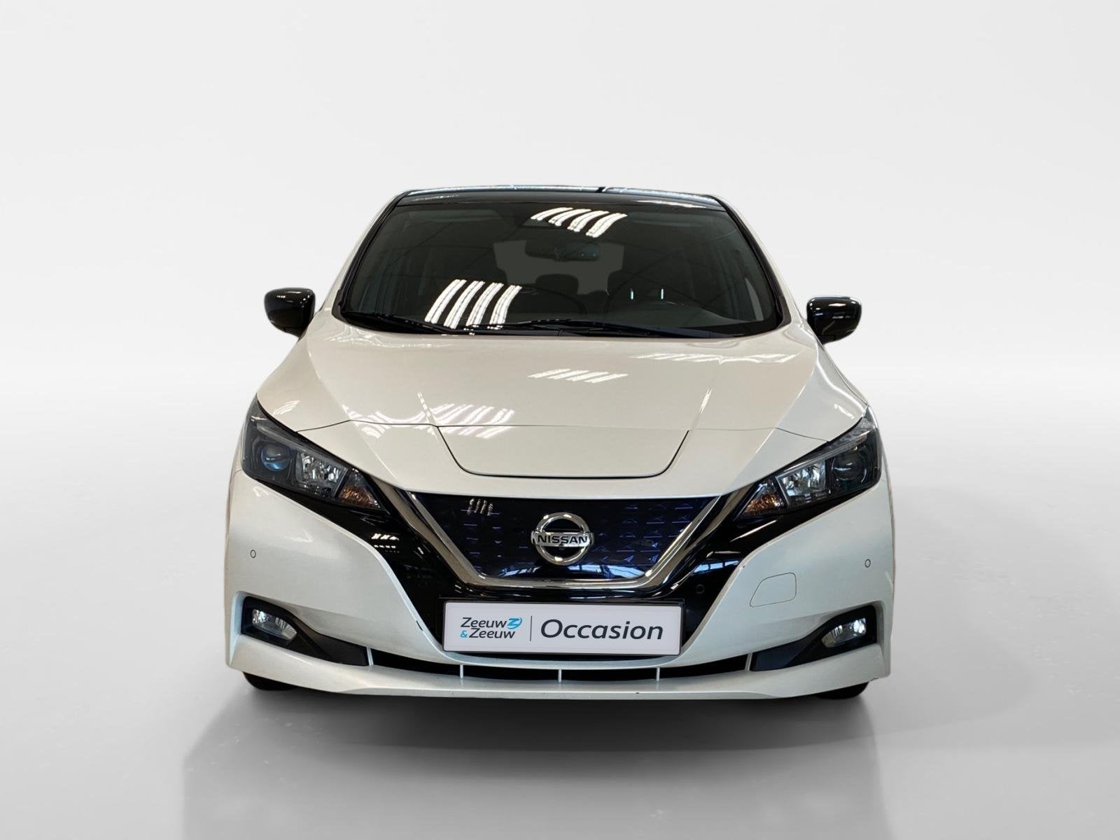 Nissan LEAF N-CONNECTA | 40 KWH | NL-AUTO | DEALERONDERHOUDE, 12 maanden, Stof, Gebruikt, Wit