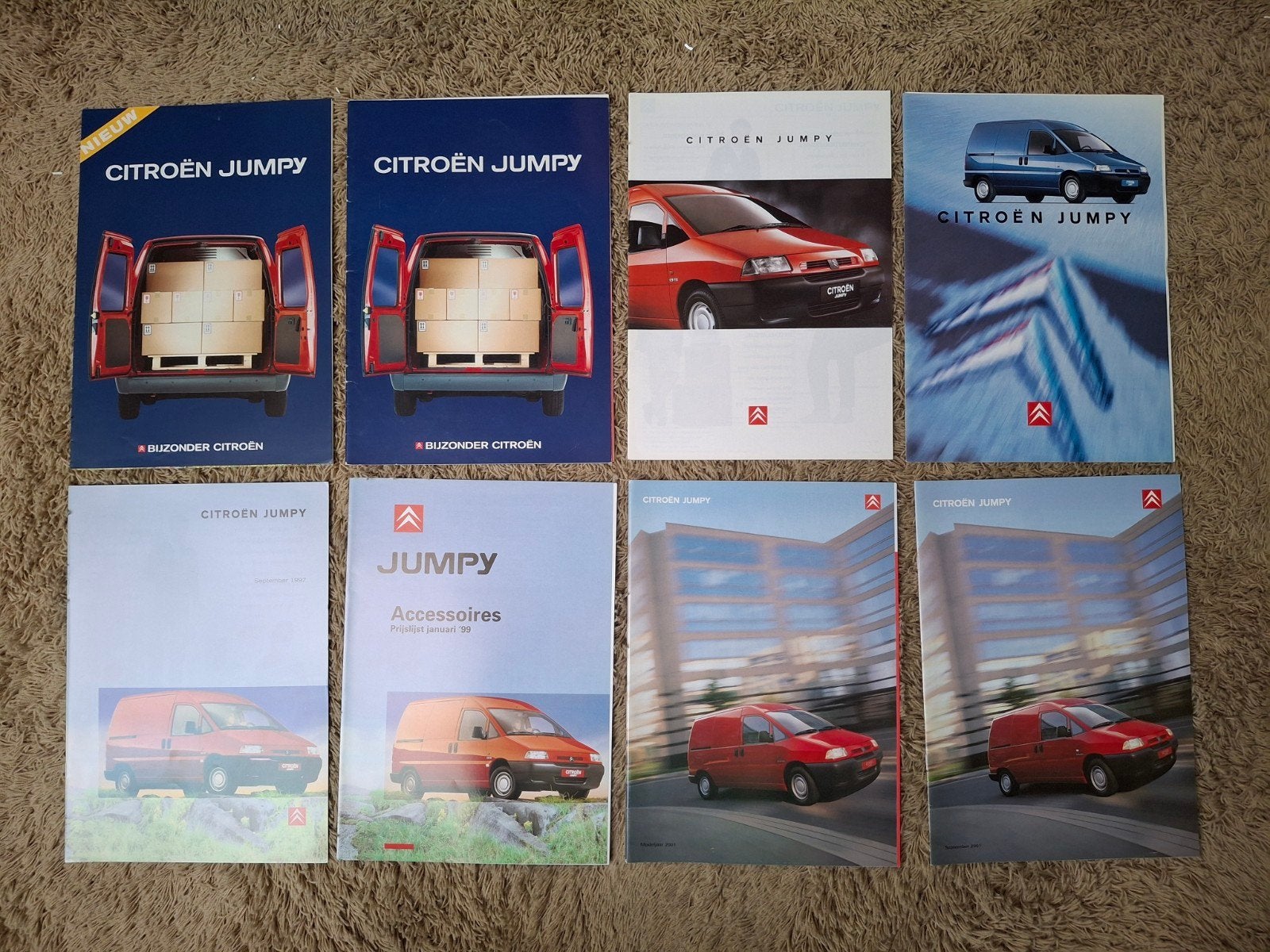 lot autofolders Citroen Jumpy, Boeken, Verzenden, Gelezen, Citroën