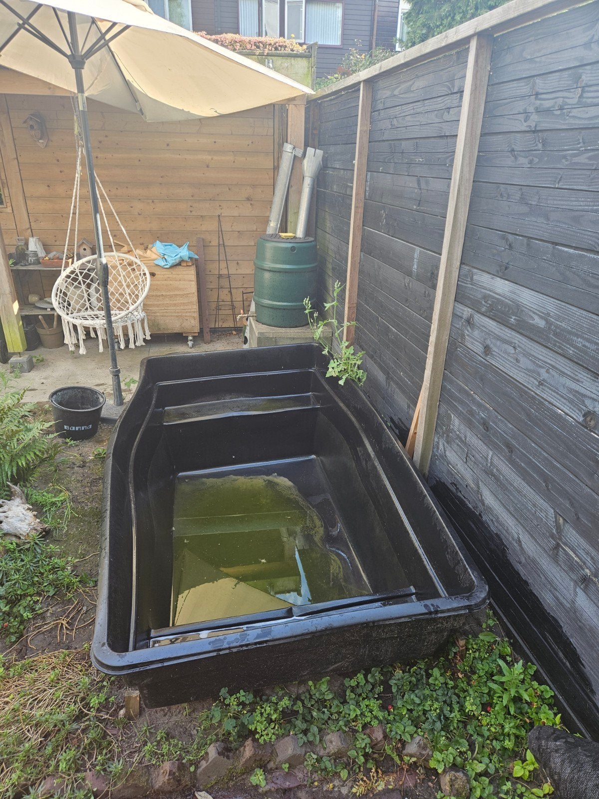 UBBINK Vijver Quadra C2 - 1500 liter vijverbak, Ophalen, Zo goed als nieuw