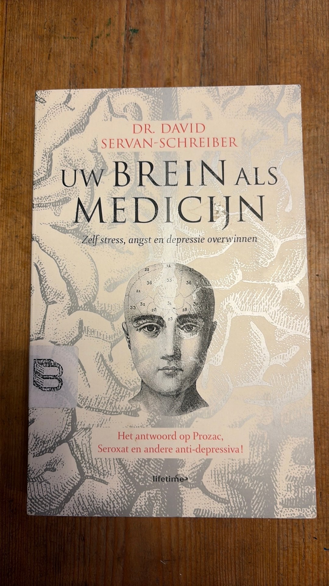 David Servan-Schreiber - Uw brein als medicijn, Verzenden, Zo goed als nieuw, David Servan-Schreiber