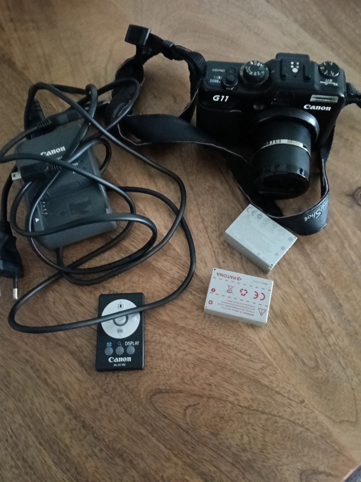 canon PowerShot G11 met lens fout, Audio, Tv en Foto, Fotocamera's Digitaal, Canon, Handleiding, Ophalen of Verzenden, Niet werkend