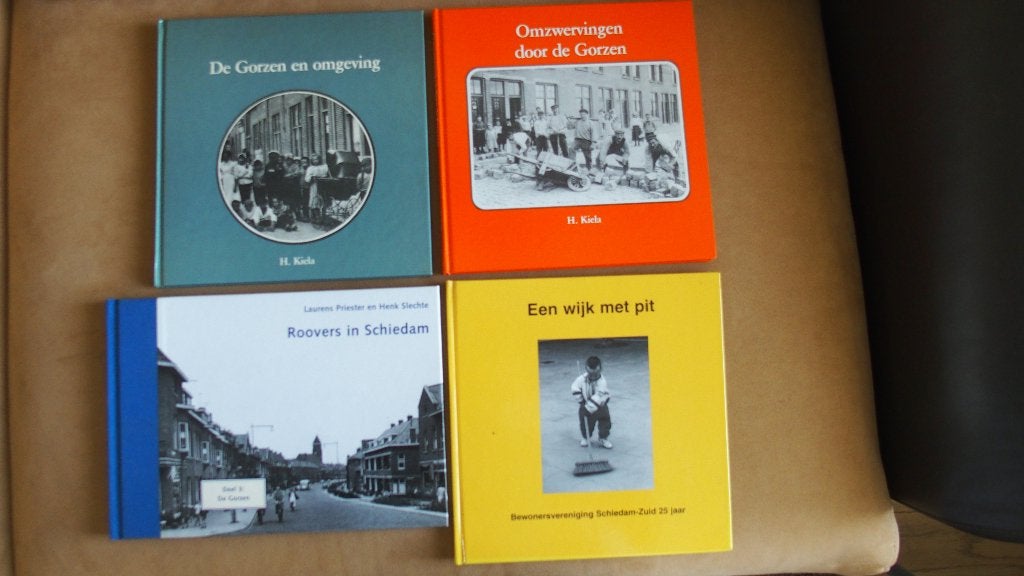 4x Schiedam - Gorzen - oa, H. Kiela, Ophalen of Verzenden, Zo goed als nieuw, H. Kiela - Laurens Prieser en Henk Sleche
