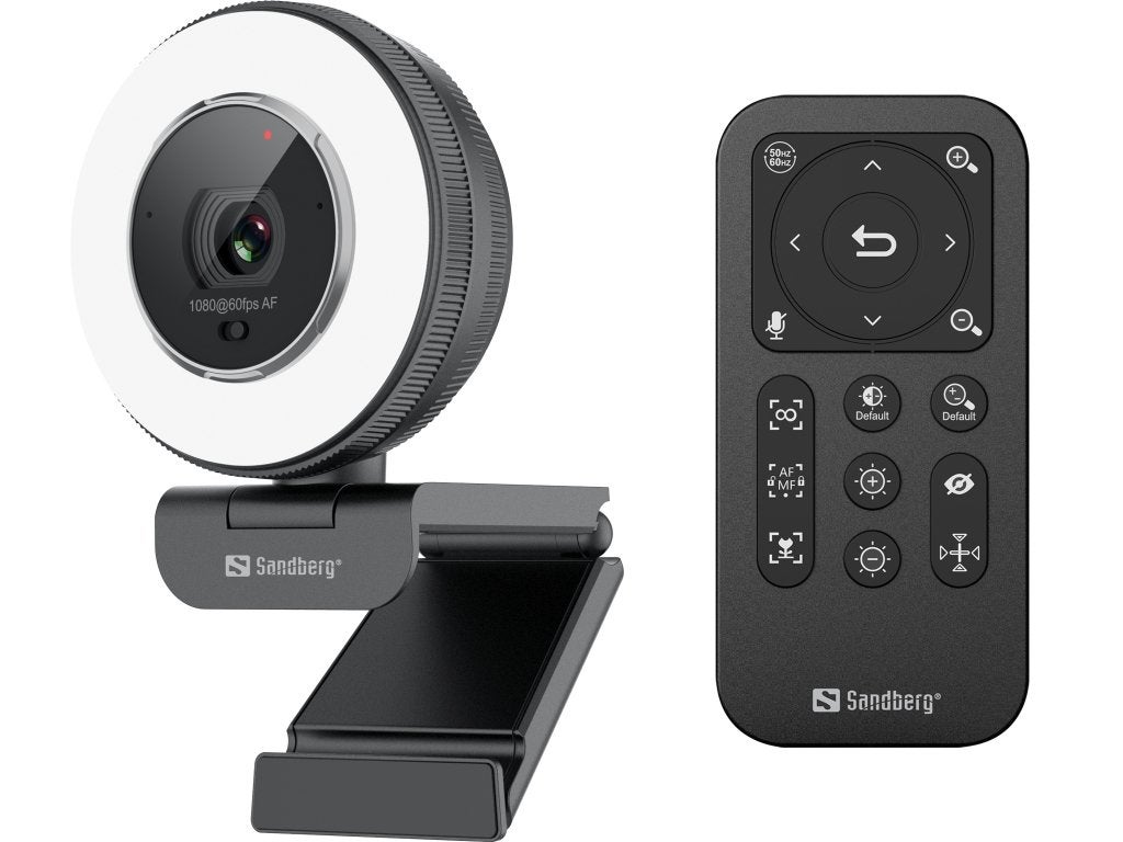 Streamer USB Webcam Pro Elite + afstandsbediening + gamers, MacOS, Verzenden, https://sandberg.world/nl-be/product/streamer-usb-webcam-pro-elite