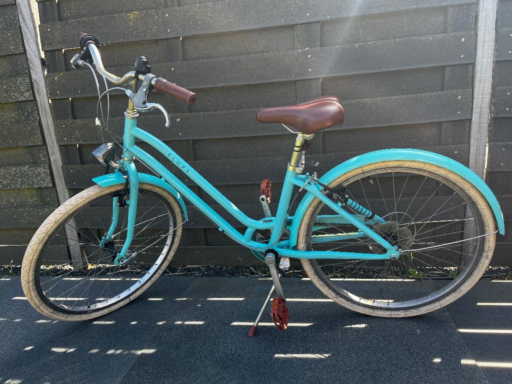 Kinderfiets 24 inch Decathlon elops, Ophalen, 20 inch of meer, Gebruikt, Velgrem