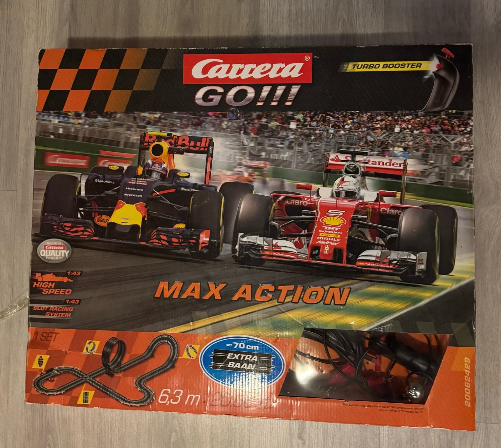 Carrera go racebaan compleet, Ophalen, Racebaan, Carrera, Zo goed als nieuw