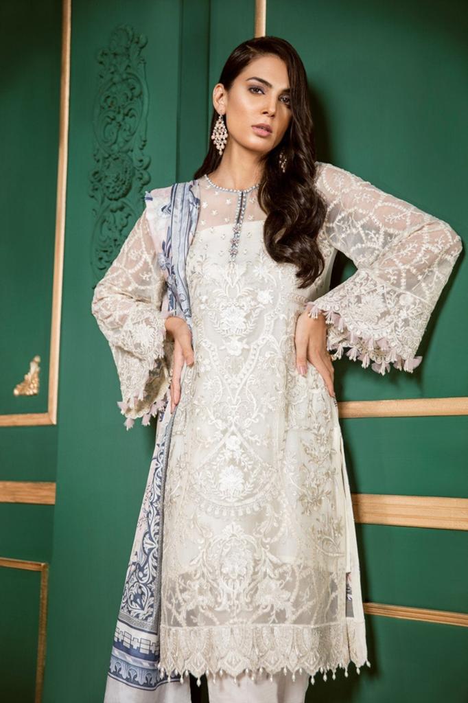 hele mooie 3 delige dress, Kleding | Dames, Gelegenheidskleding, Maat 38/40 (M), Galajurk, Verzenden, Wit