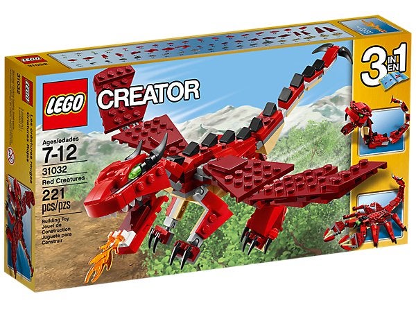 31032 - Creator: Red Creatures, Hello@support.lego.com, Lego, Nieuw, Ophalen of Verzenden