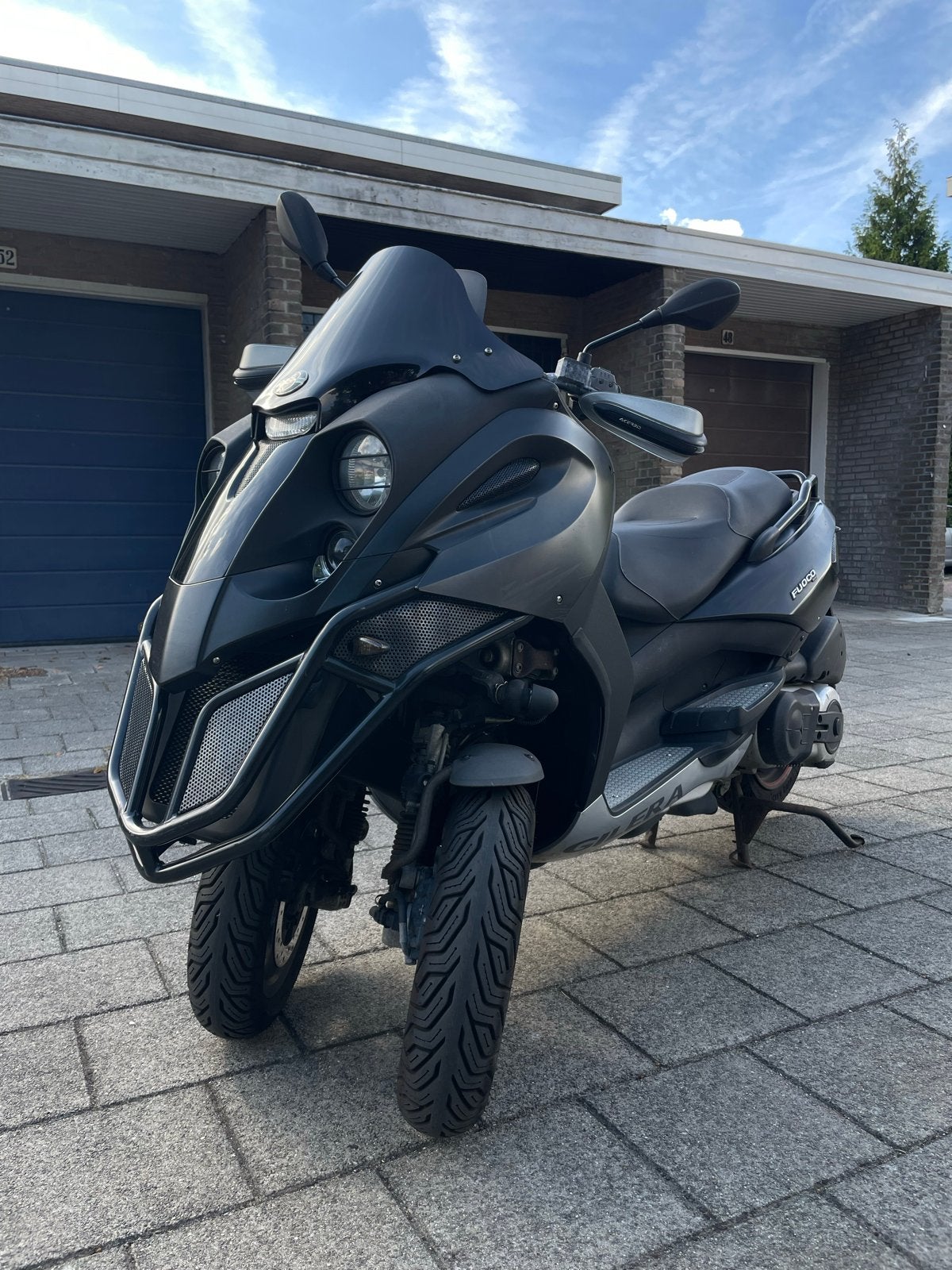 Gilera Fuoco 500 LT - Malossi Black Edition, Motoren, Scooter, Sportuitlaat, Gebruikt, Particulier