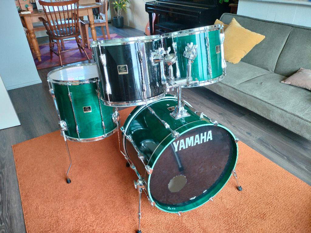 Yamaha Stage Custom 1e gen. 13/14/16/22 Marina Green, Muziek en Instrumenten, Ophalen, Gebruikt, Yamaha