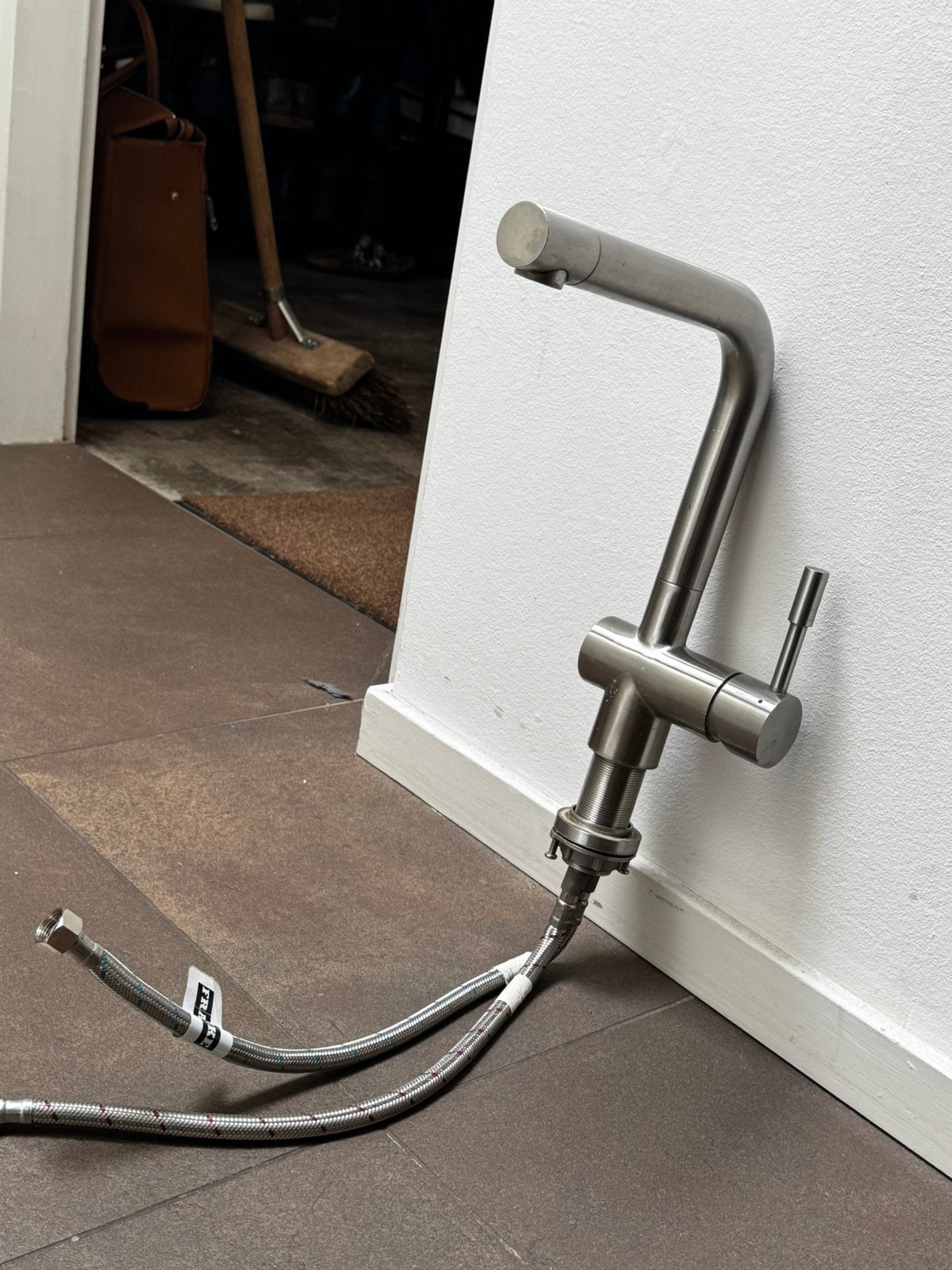Franke koud warm kraan, Minder dan 50 cm, Ophalen of Verzenden, Zo goed als nieuw, Minder dan 100 cm