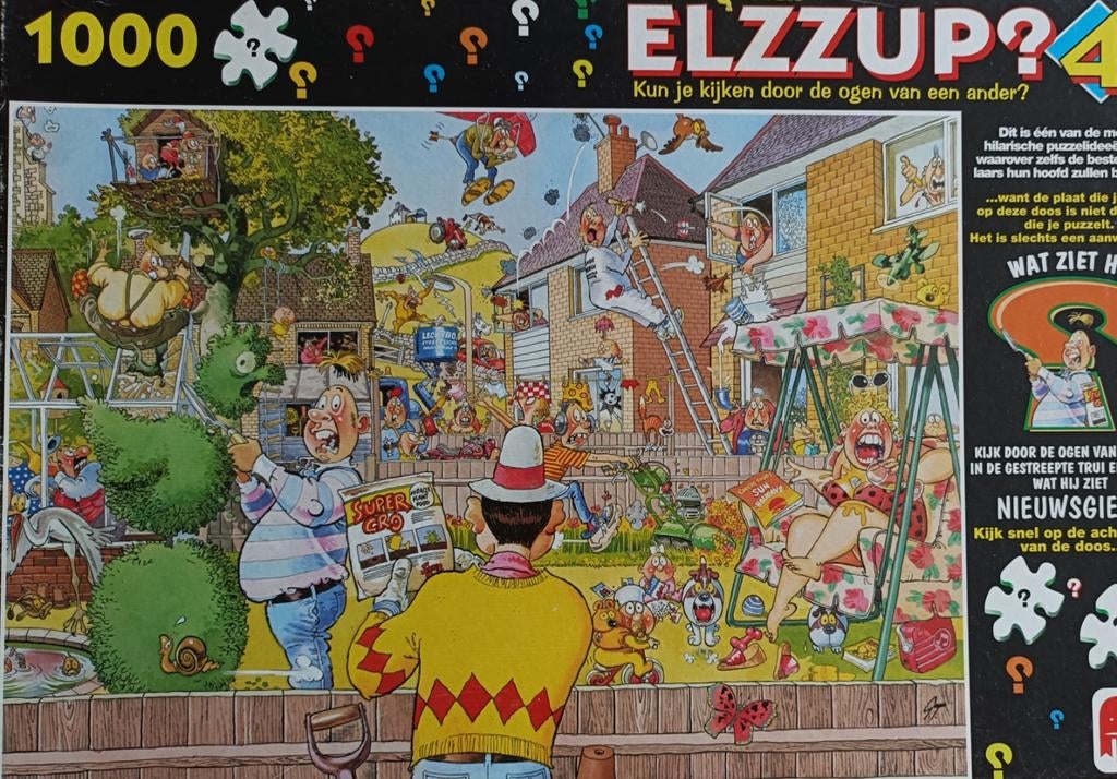 Wasgij puzzel, Ophalen, 500 t/m 1500 stukjes, Zo goed als nieuw