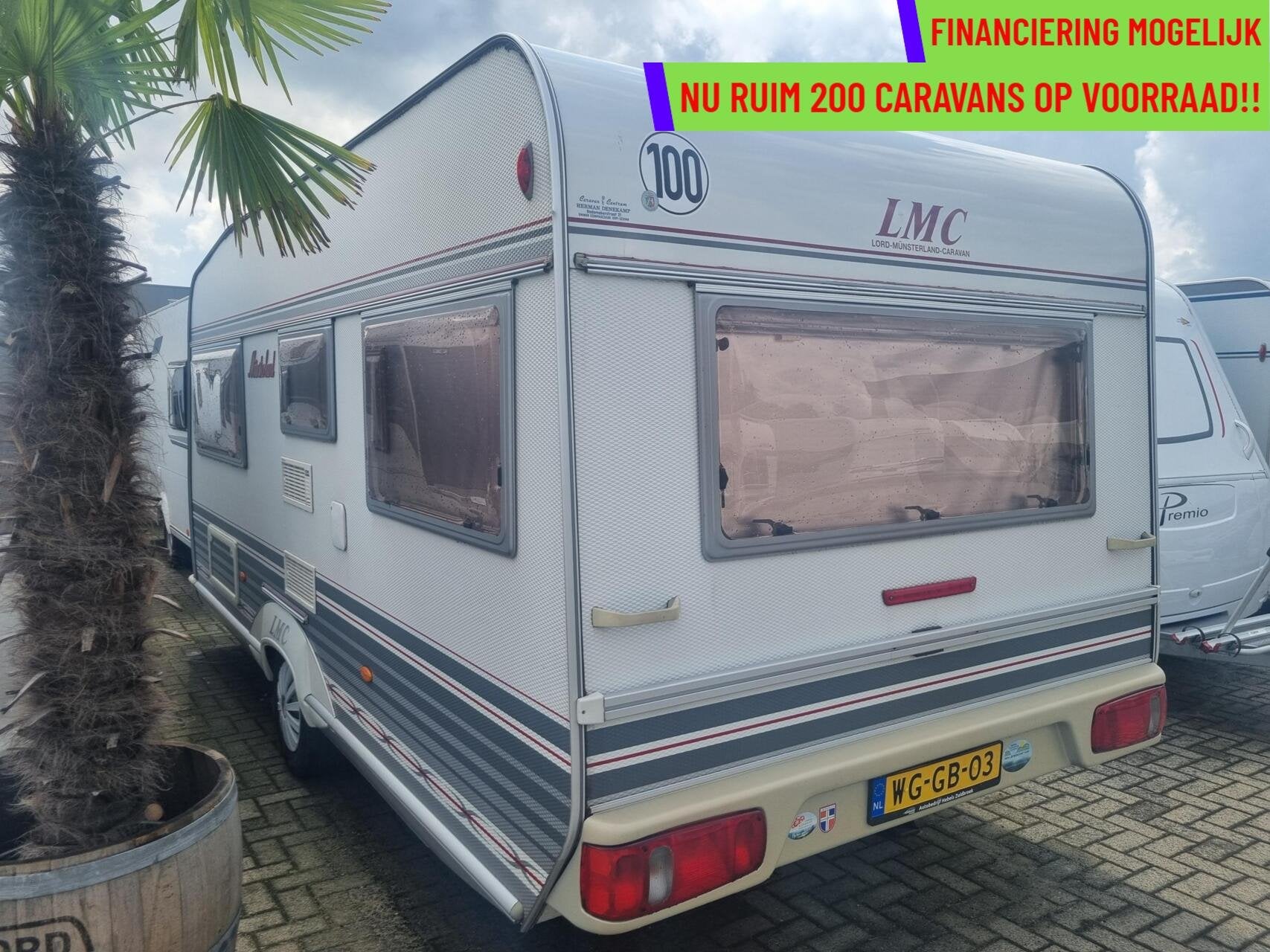 LMC MUNSTERLAND 490 MOVER + VOORTENT + LUIFEL + FRANSBED, Rondzit, Bedrijf, 6 tot 7 meter, Mover