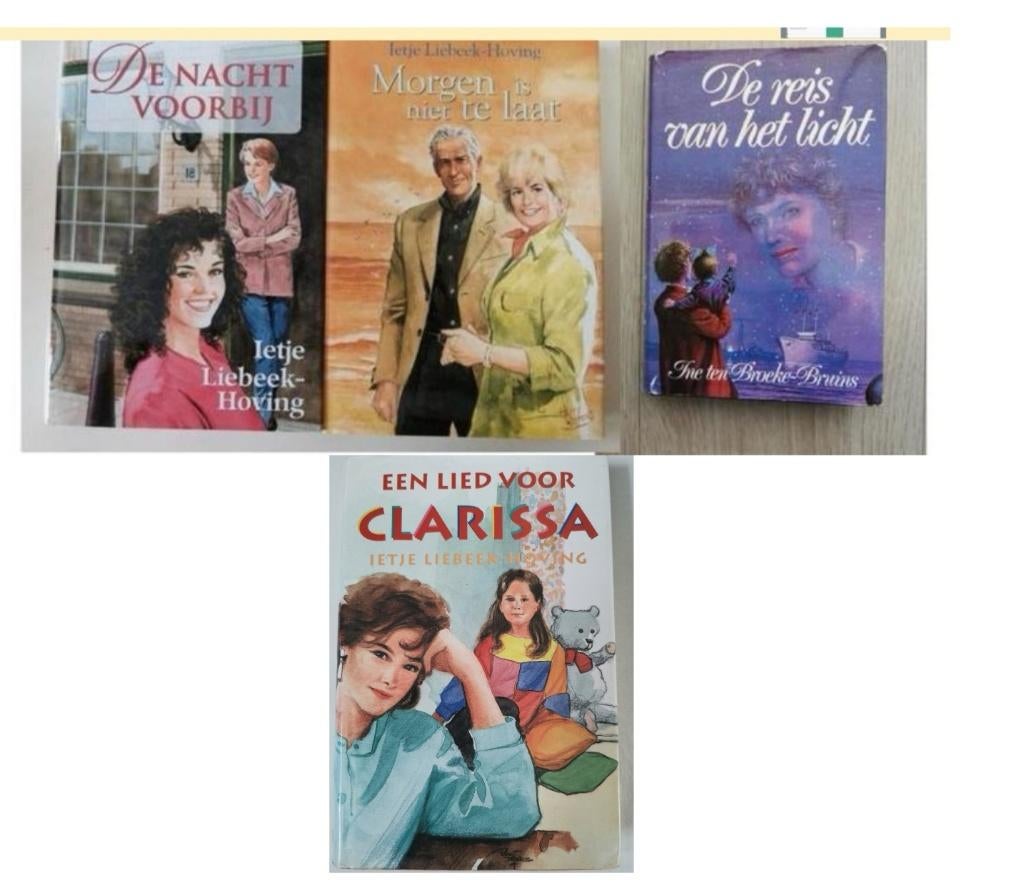 268... 4 x Ietje Liebeek Hoving, Boeken, Ophalen of Verzenden