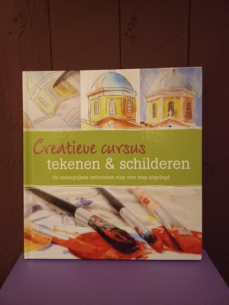Creatieve cursus tekenen & schilderen - Nieuw boek, Boeken, Hobby en Vrije tijd, Nieuw, Tekenen en Schilderen, Ophalen of Verzenden