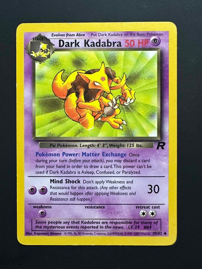 Dark Kadabra, Ophalen of Verzenden, Gebruikt, Losse kaart