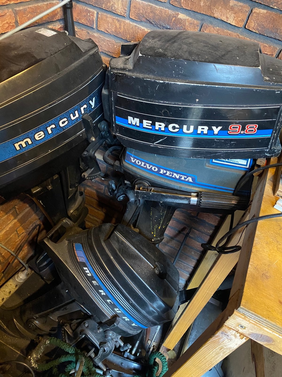 Mercury buitenbordmotoren  opknapper, Ophalen, Gebruikt