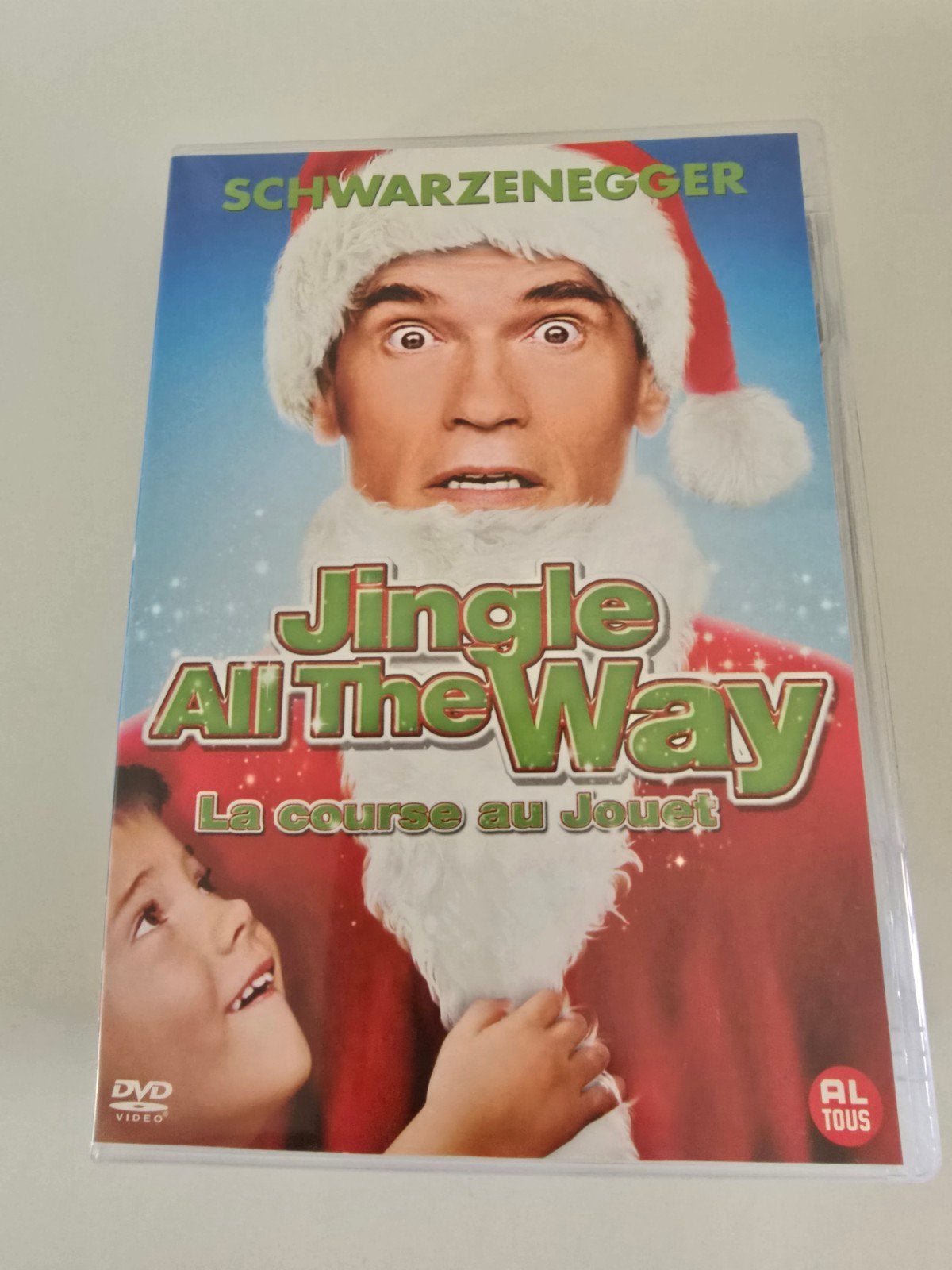 Dvd jingle all the way - kerst kerstfilm, Alle leeftijden, Ophalen of Verzenden, Zo goed als nieuw, Nederlands