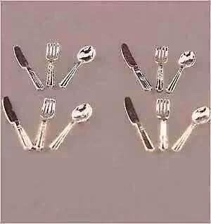 Reutter Miniatuur Bestek Set - Zilverkleurig, Verzamelen, Ophalen of Verzenden