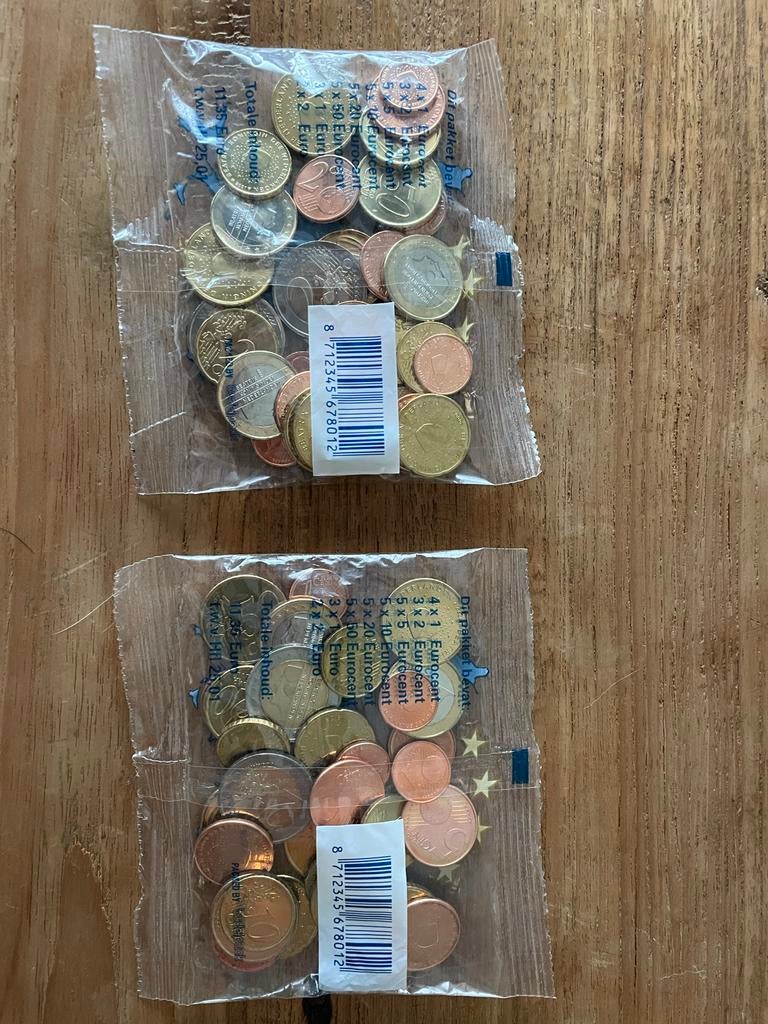 Nederland beginnerssetje euromunten 2001., Ophalen of Verzenden, Koningin Beatrix, Euro's