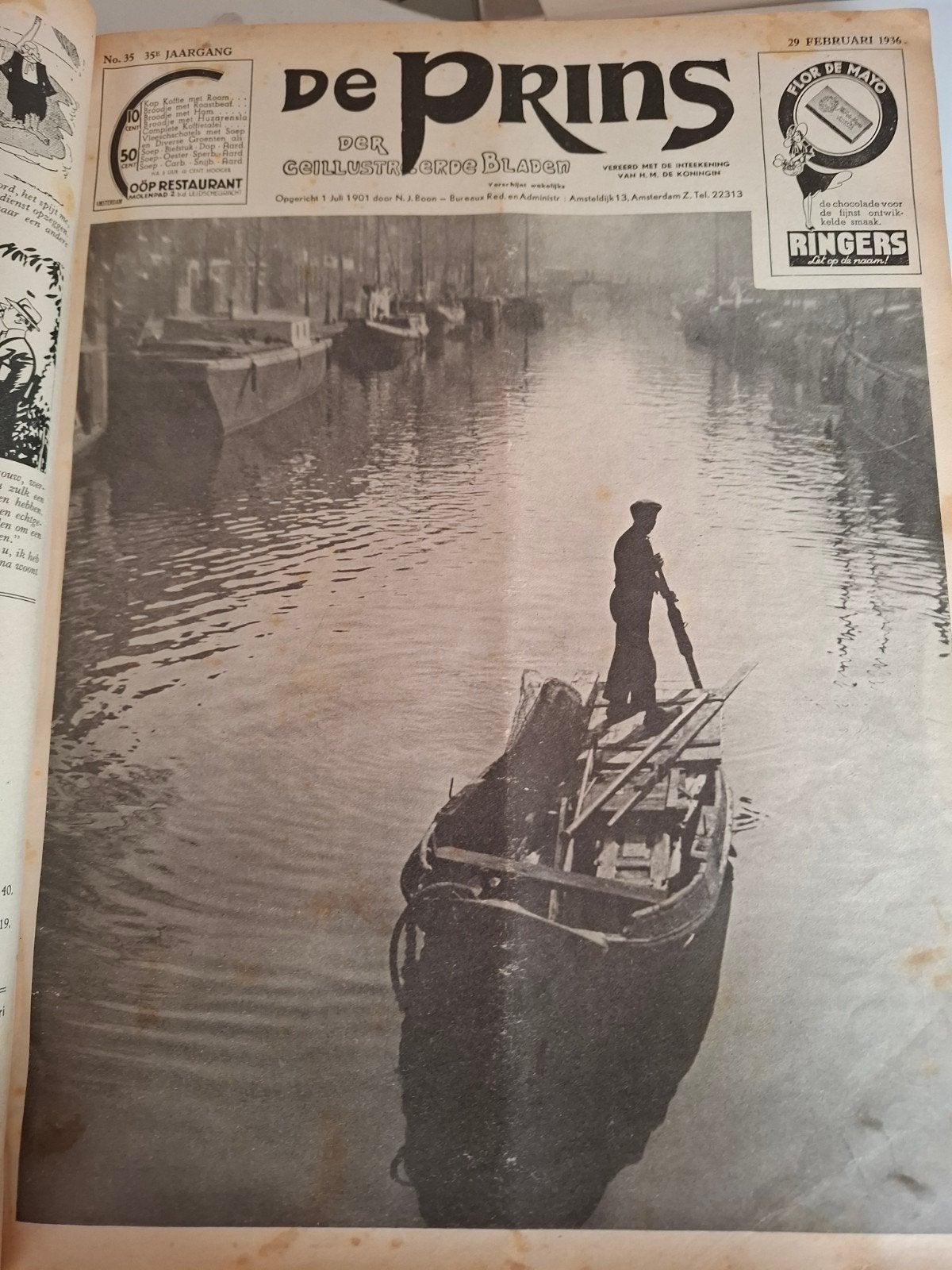 De Prins - Geïllustreerd Weekblad (1956), Boeken, Tijdschriften en Kranten, Ophalen of Verzenden, Gelezen, Overige typen