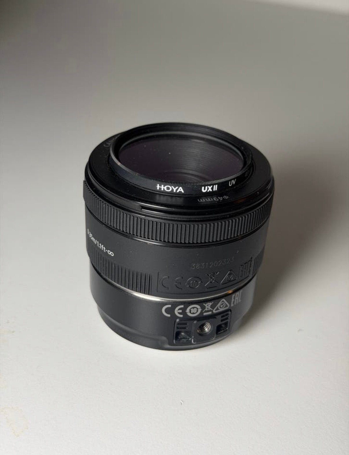 Canon EF 50mm f/1.8 STM Lens + Canon Mount Adapter EF-EOS M, Ophalen, Gebruikt, Standaardlens