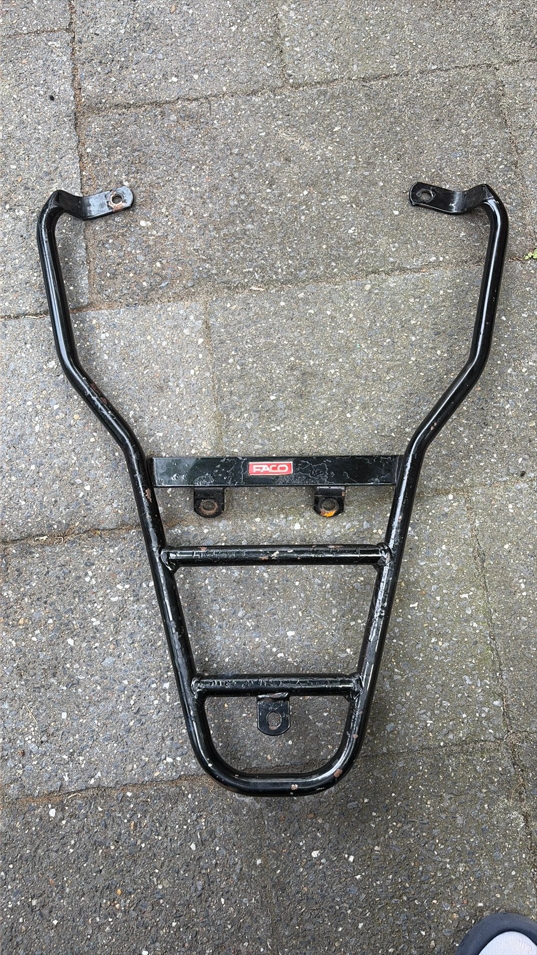 FACO achter rekje beugel valbeugel Piaggio Typhoon, Ophalen of Verzenden, Gebruikt, Overige typen