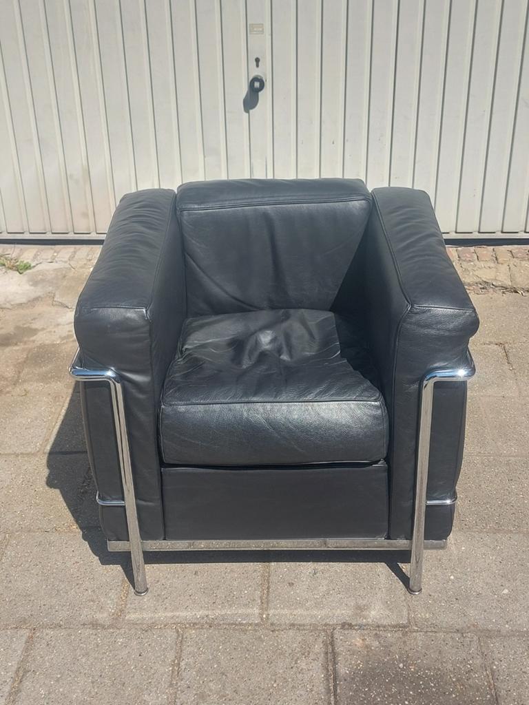 Originele Vintage Cassina LC2, Huis en Inrichting, Ophalen of Verzenden
