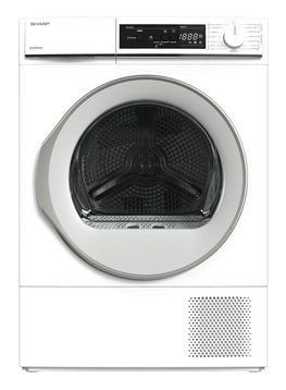 Foto 2 van Sharp KD-NHA8S6GW21-BX Warmtepompdroger - 8 kg - 15