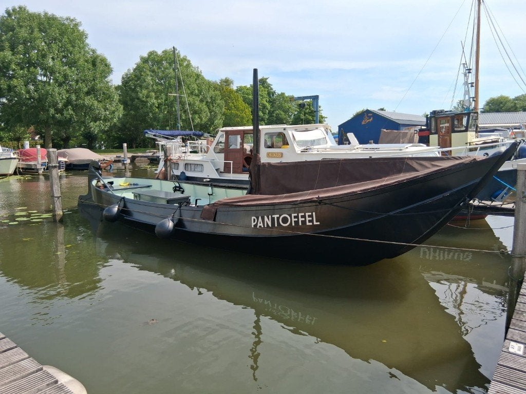 Motorschip Zalmschouw Te Koop, Watersport en Boten, 9 m, Gebruikt, Binnenboordmotor, Diesel