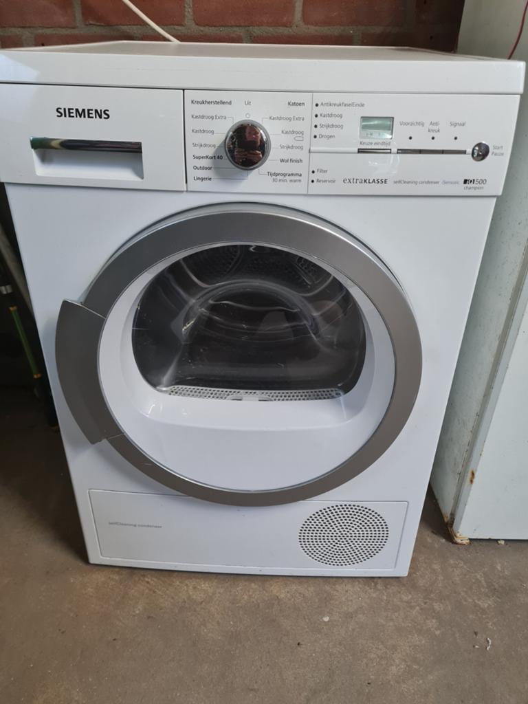 Condensdroger Siemens, Witgoed en Apparatuur, 6 tot 8 kg, Ophalen of Verzenden, Condens, 85 tot 90 cm
