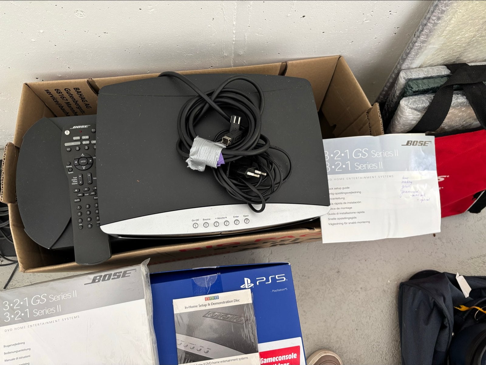 Bose Home Cinema Set 3.2.1 - Perfect werkend, 70 watt of meer, Dvd-speler, Ophalen, Overige merken