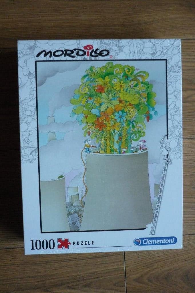 NIEUW Clementoni '' MORDILLO '' 1000 st., Ophalen, 500 t/m 1500 stukjes, Nieuw, Legpuzzel
