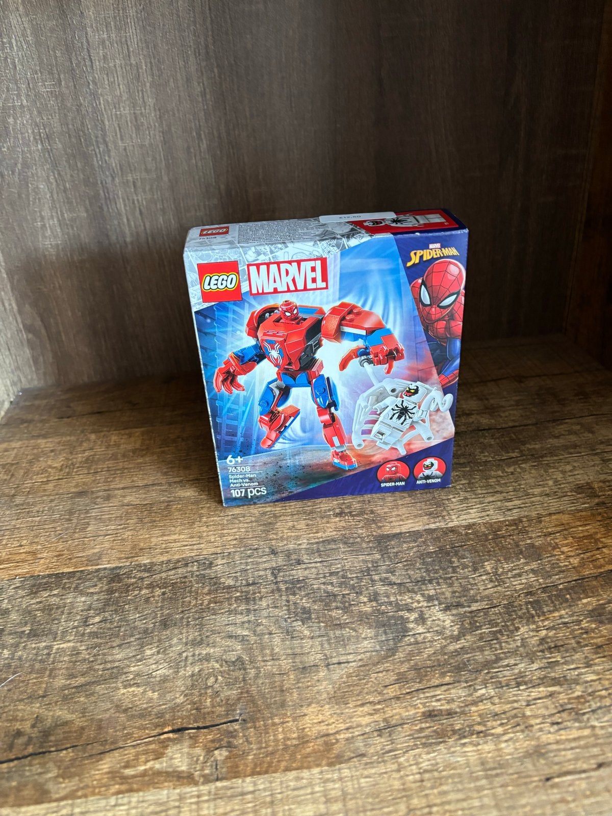 Lego 76308 Spider-Man Mech - Nieuw in doos, Marvel, Lego, Nieuw, Ophalen of Verzenden