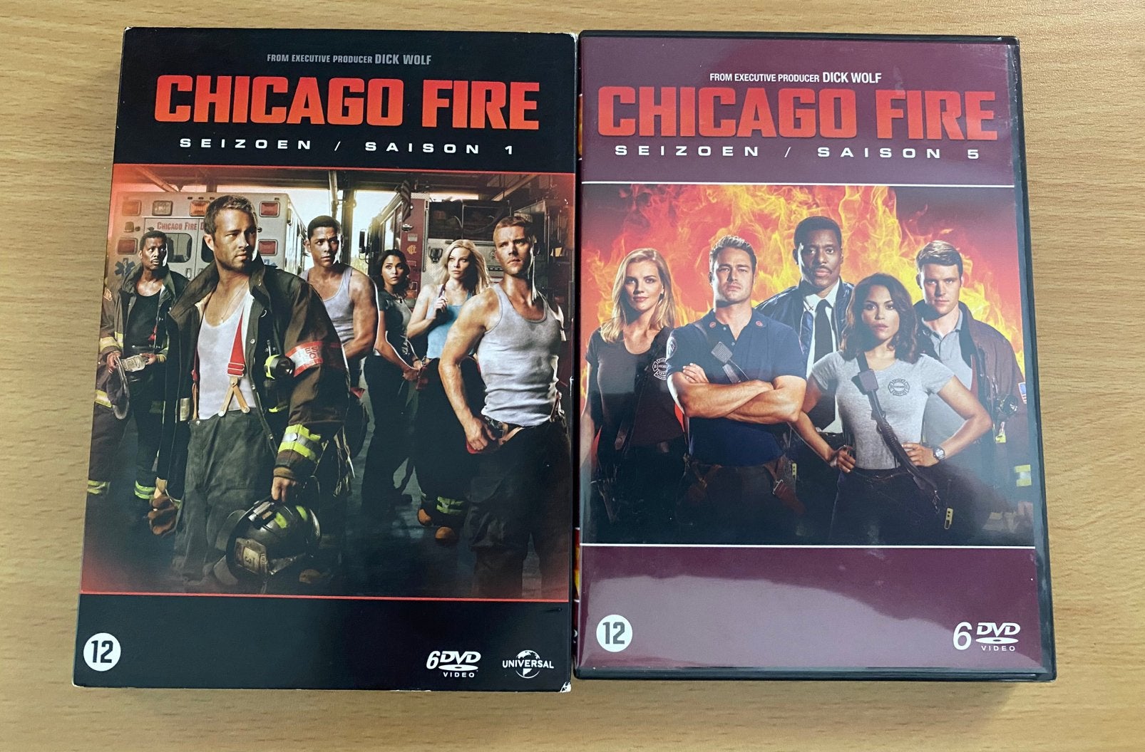 Chicago Fire (Seizoen 1 en 5), Engels, Nederlands, Ophalen of Verzenden, Zo goed als nieuw