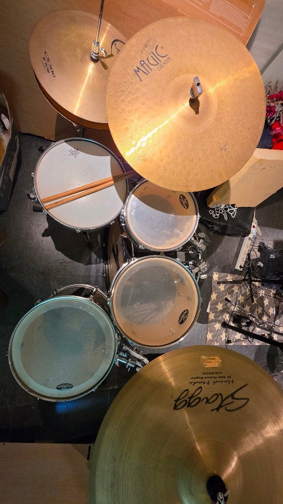 Drumstel pearl, Ophalen, Gebruikt, Pearl