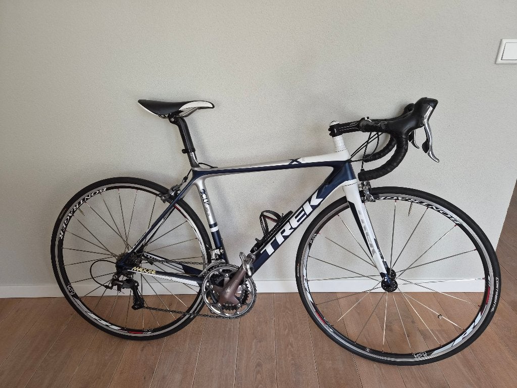 Trek racefiets, Fietsen en Brommers, Fietsen | Racefietsen, Gebruikt, Overige merken, 15 tot 20 versnellingen, 28 inch, Velgrem