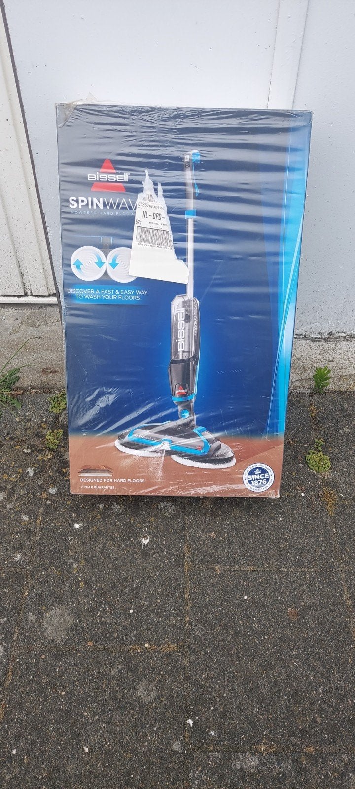 Bissell SpinWave Vloerreiniger - Nieuw in doos, Ophalen, Overige merken, Nieuw, Vloerreiniger