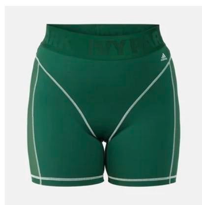 Adidas Originals Ivy Park trainingsshorts EU40 donkergroen, Verzenden, Nieuw, Fitness of Aerobics
