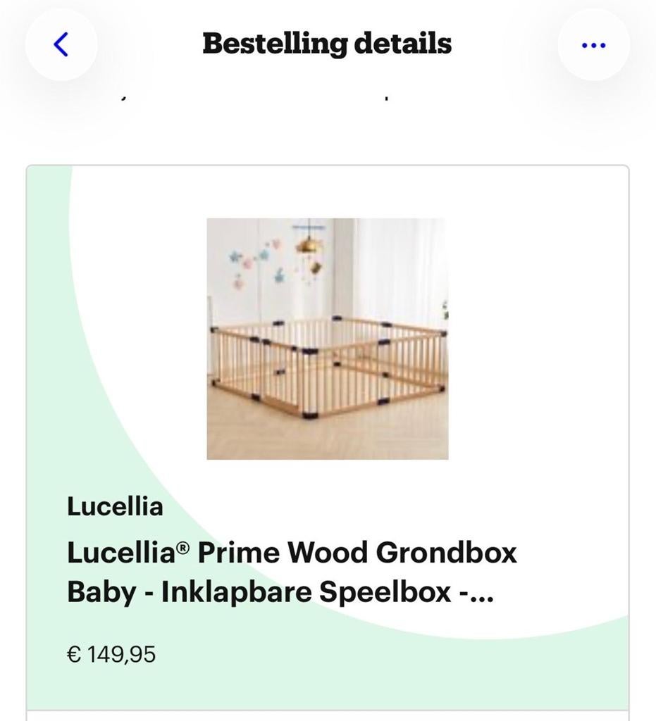 Lucellia Prime Houten Speelbox - Veilig en Opvouwbaar, Kinderen en Baby's, Boxen, Ophalen of Verzenden, Zo goed als nieuw, Rechthoekig