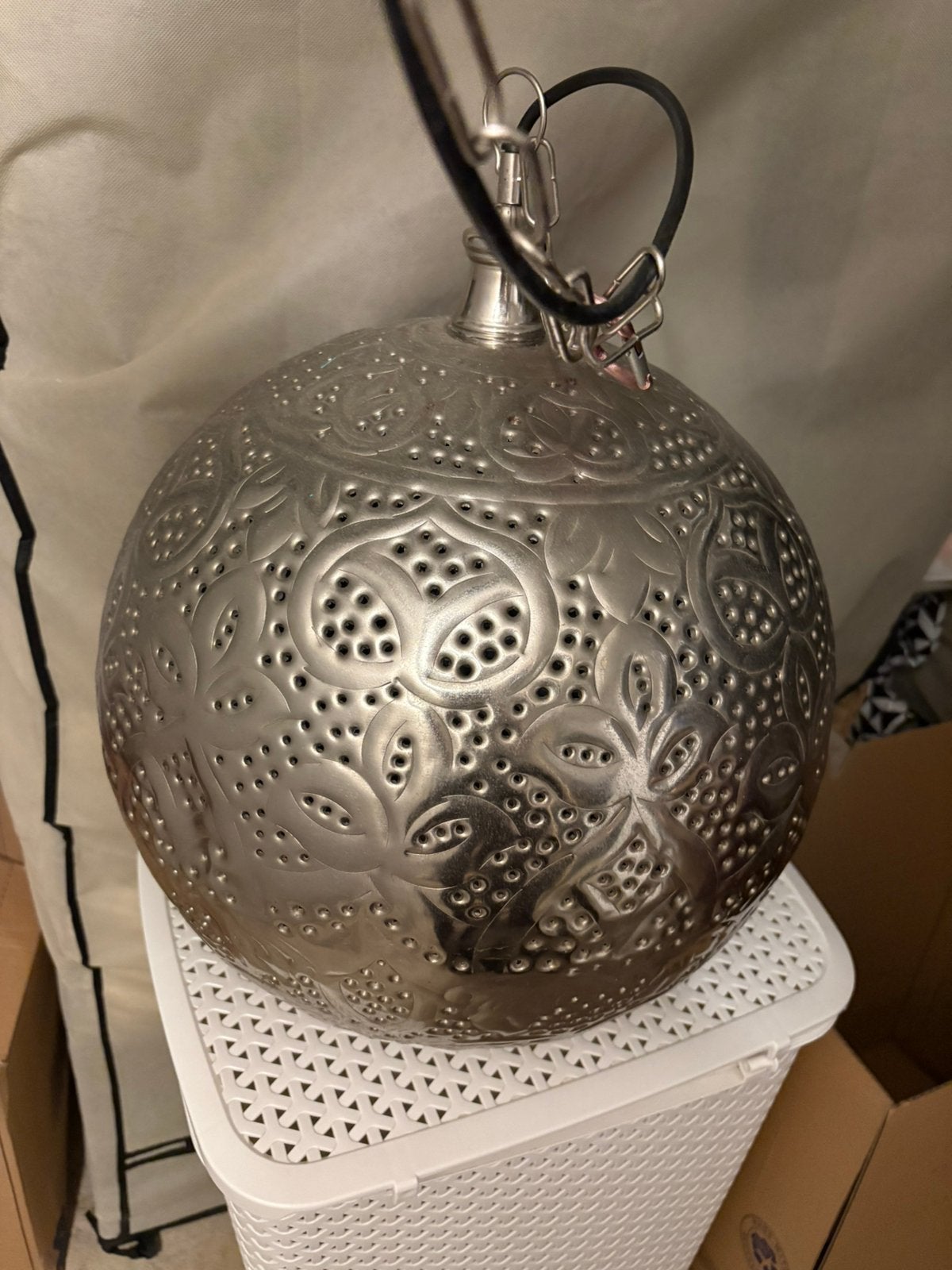 2 hanglampen, Ophalen, Zo goed als nieuw