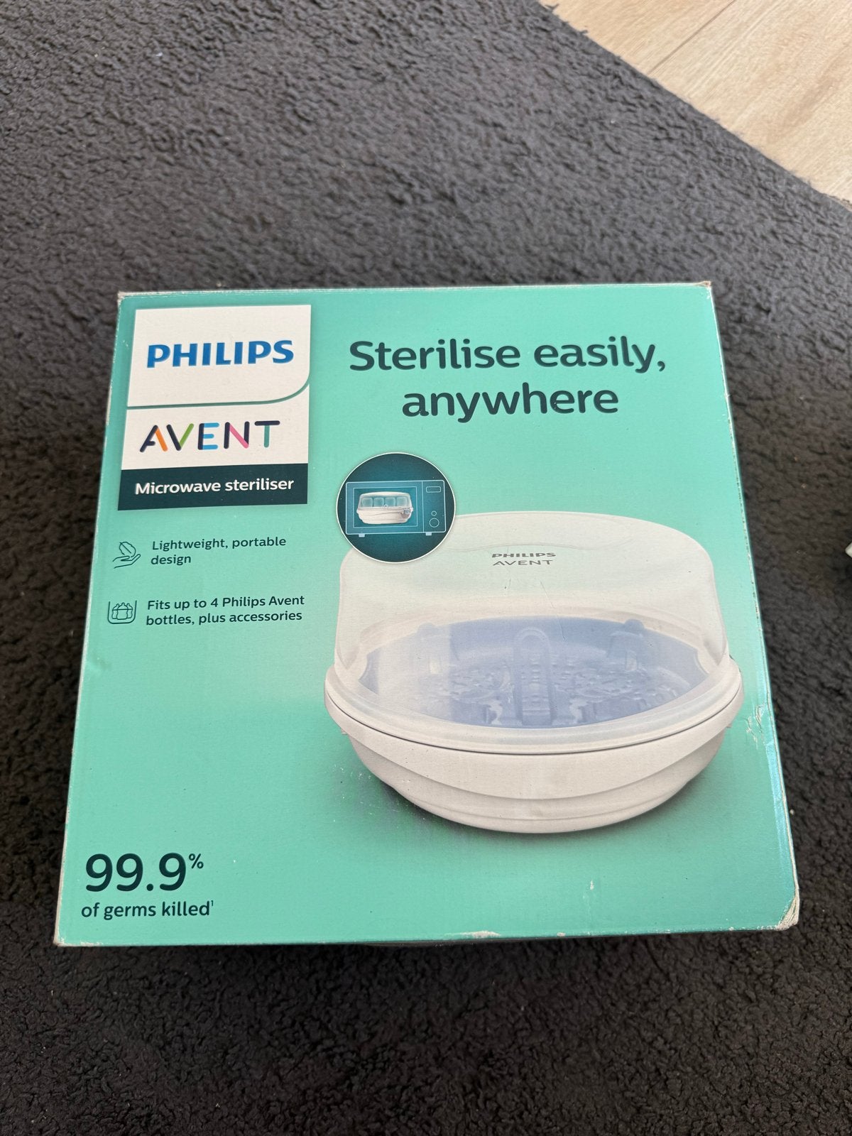 Philips Avent Magnetron Sterilisator - Zo goed als nieuw, Ophalen, Zo goed als nieuw, Sterilisator, Philips Avent
