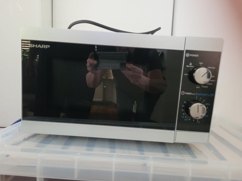 SHARP MG01ES magnetron met grill, Witgoed en Apparatuur, Magnetrons, Ophalen, Grill, Vrijstaand, Magnetron