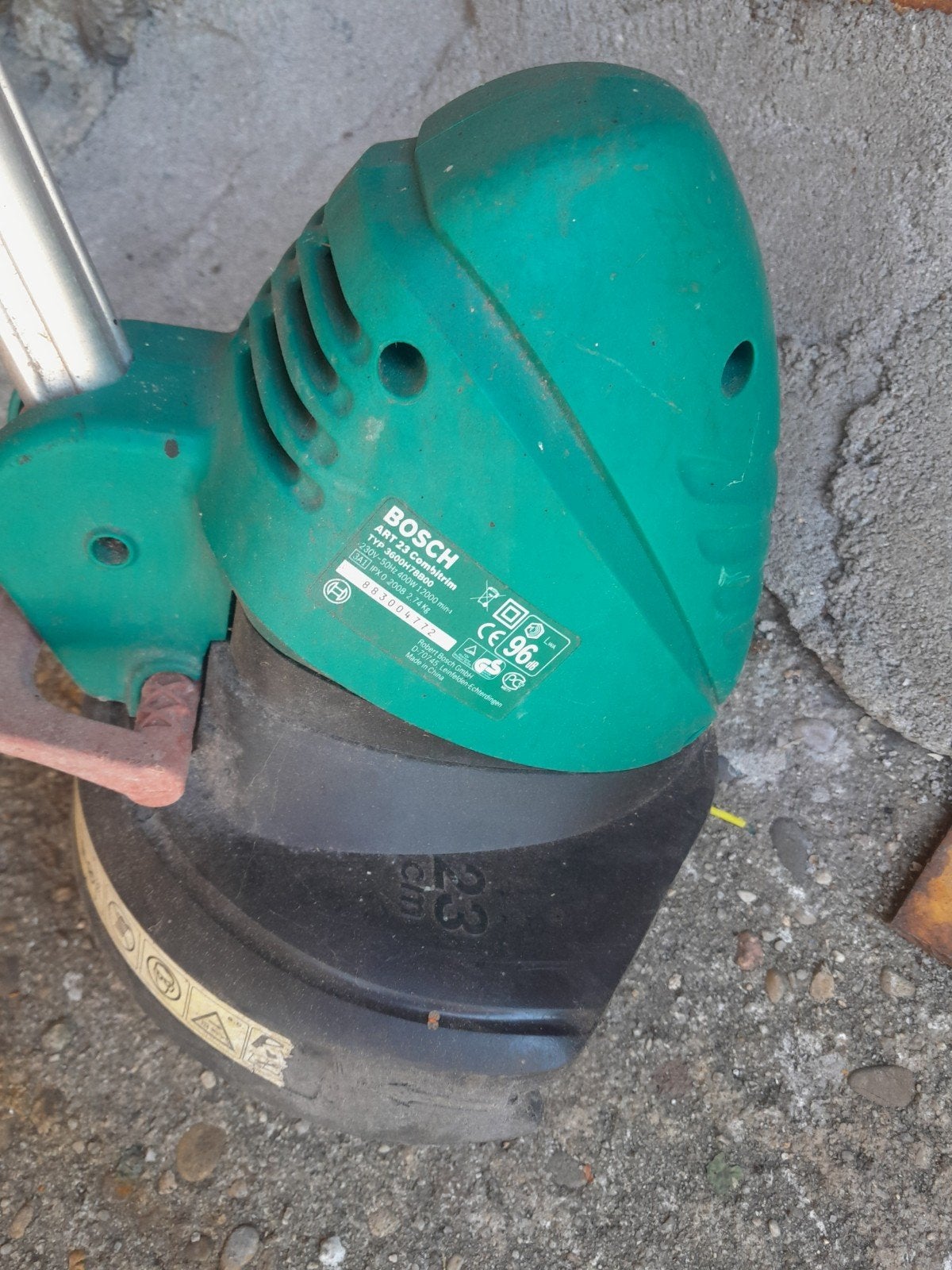 Bosch ART 23 Combitrim elektrische grastrimmer, Cirkelmaaier, Gebruikt, Elektrische grasmaaier, Minder dan 30 cm