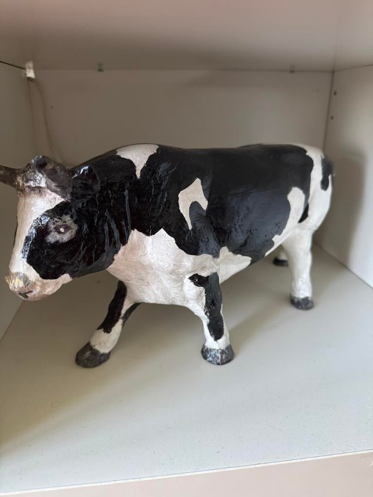 Decoratieve Koe Beelden - Set van 2, Ophalen of Verzenden, Zo goed als nieuw, Dier
