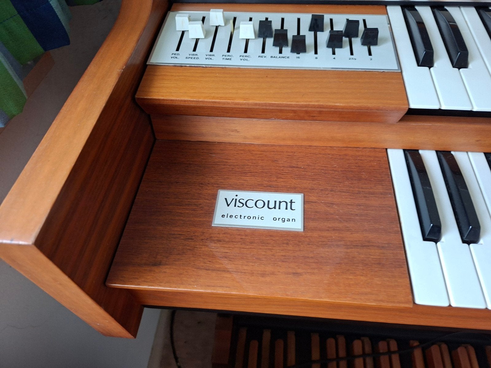 Viscount C.140 Grande Classe Elektronisch Orgel met Bank, Ophalen, Gebruikt, 2 klavieren, Orgel