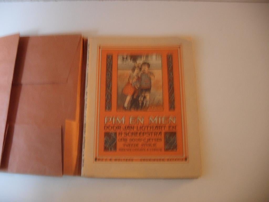 pim en mien - jan ligthart en h. scheepstra - ill. c. jetses, Antiek en Kunst, Antiek | Boeken en Bijbels, Ophalen of Verzenden