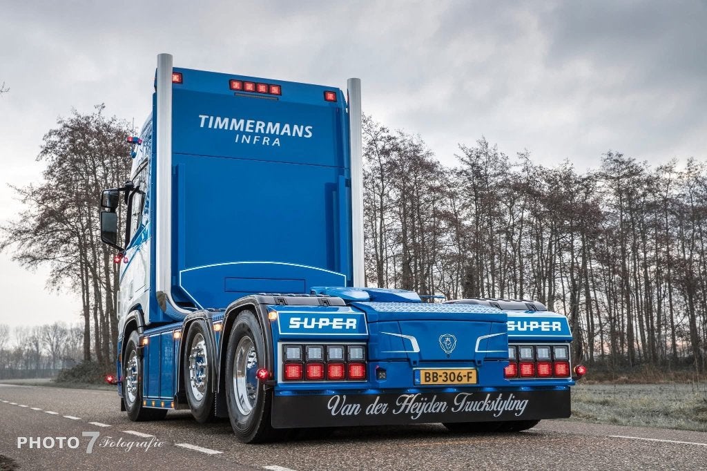 WSI  SCANIA R 660 HIGHLINE CR 20H 6X2  TIMMERMANS INFRA, Hobby en Vrije tijd, Modelauto's | 1:50, Ophalen of Verzenden, Nieuw