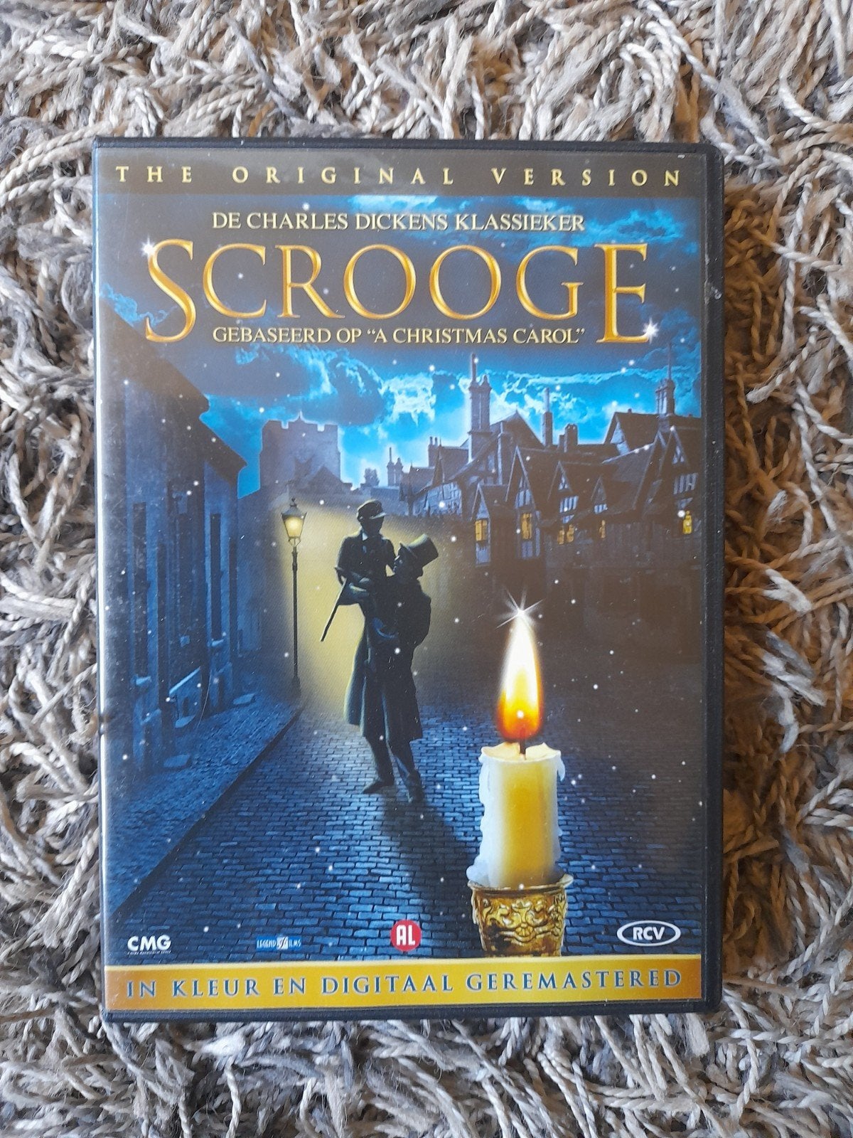 dvd scrooge, Alle leeftijden, Ophalen of Verzenden, Zo goed als nieuw, Nederlands