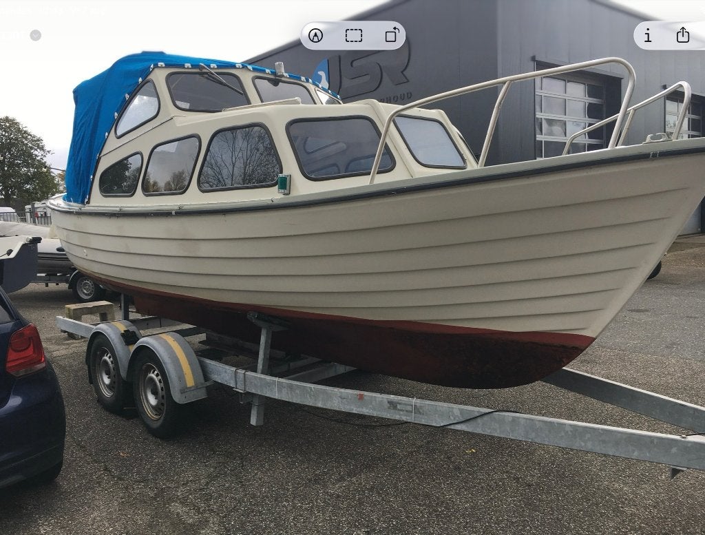 Polar 22  noorse spitsgatter sloep, Watersport en Boten, Diesel, 2 m, 60 cm, Ophalen