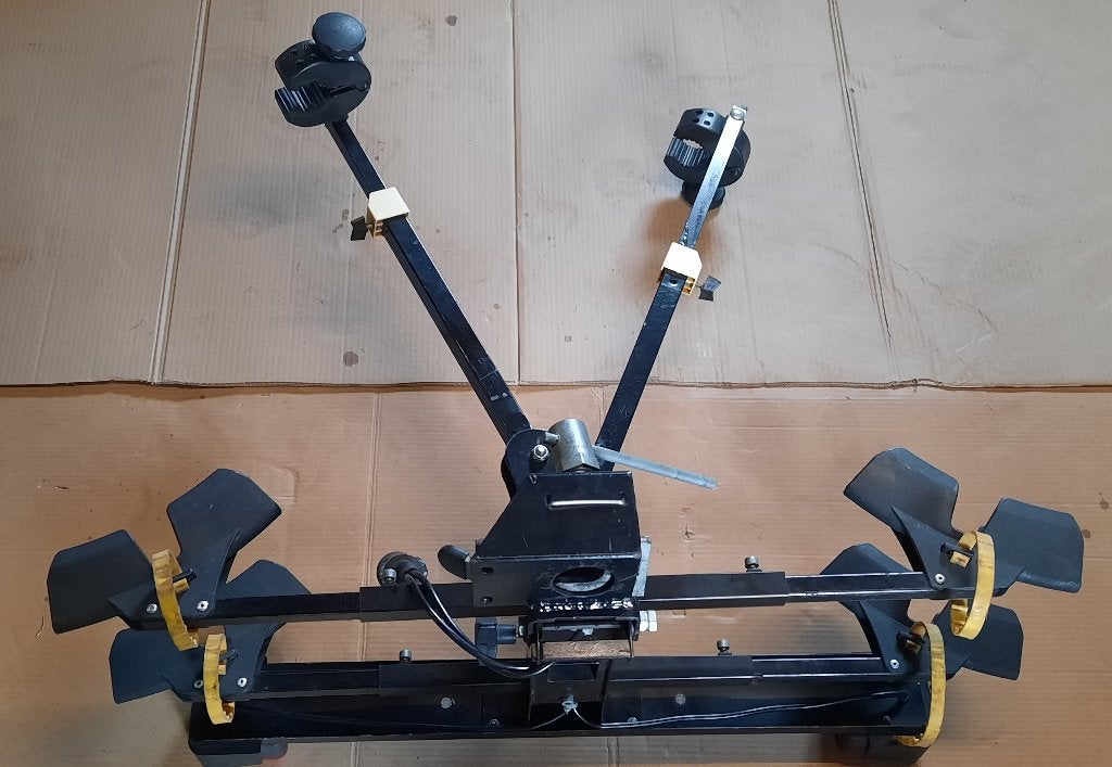 Fietsdrager voor 2 fietsen, Auto diversen, Fietsendragers, Ophalen, 2 fietsen, Gebruikt, Trekhaakdrager